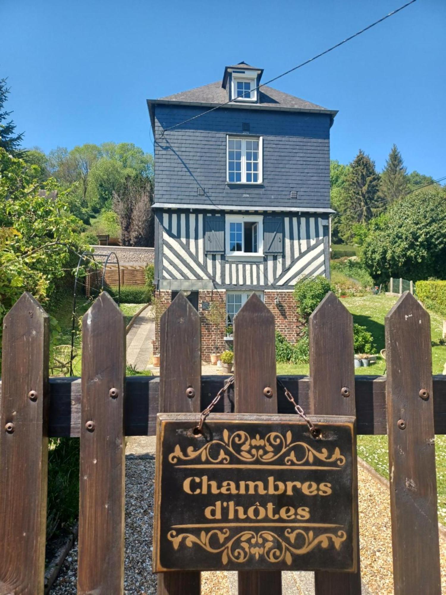 옹플뢰르 Les Pommiers B&B 외부 사진