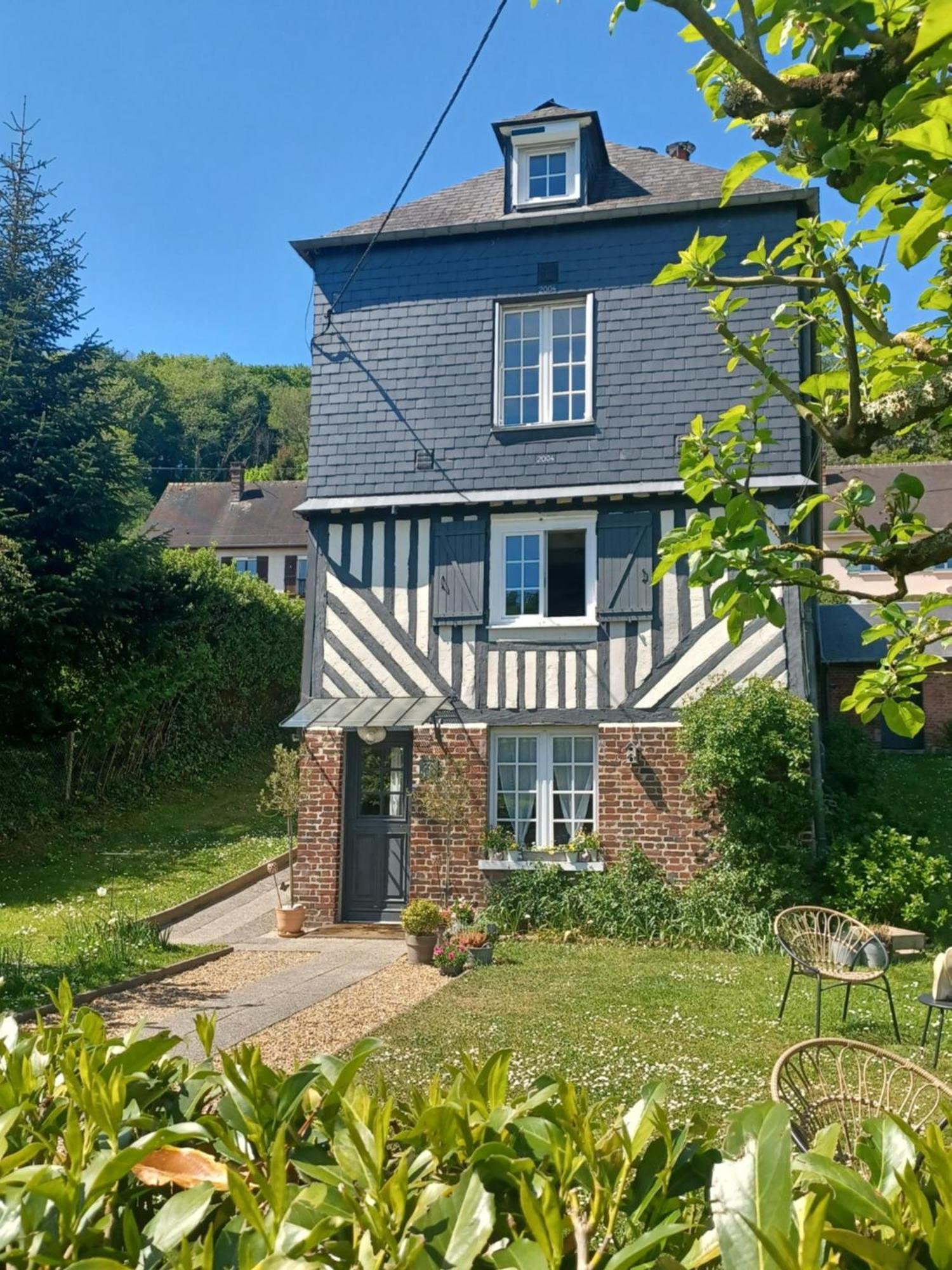 옹플뢰르 Les Pommiers B&B 외부 사진