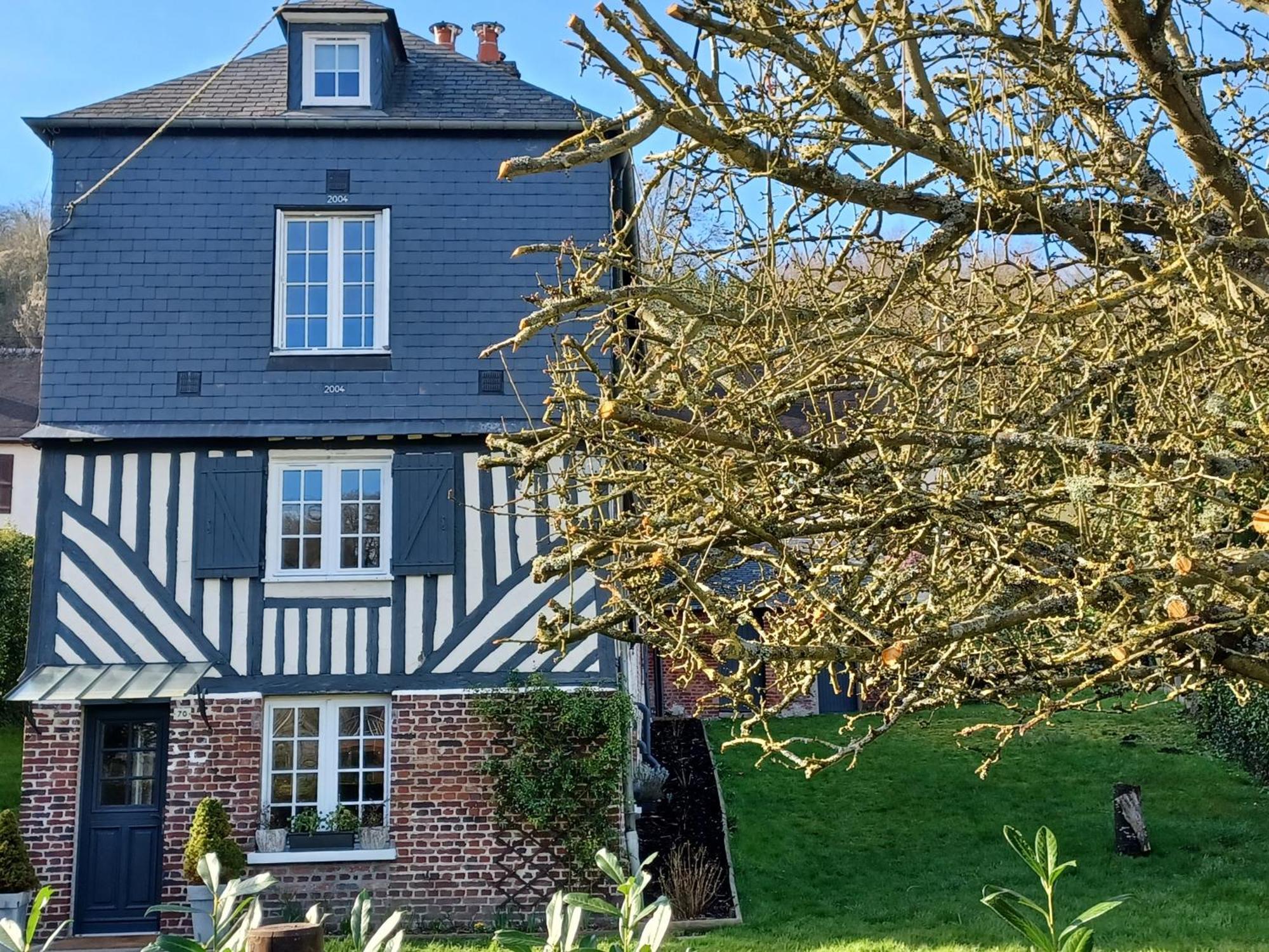 옹플뢰르 Les Pommiers B&B 외부 사진